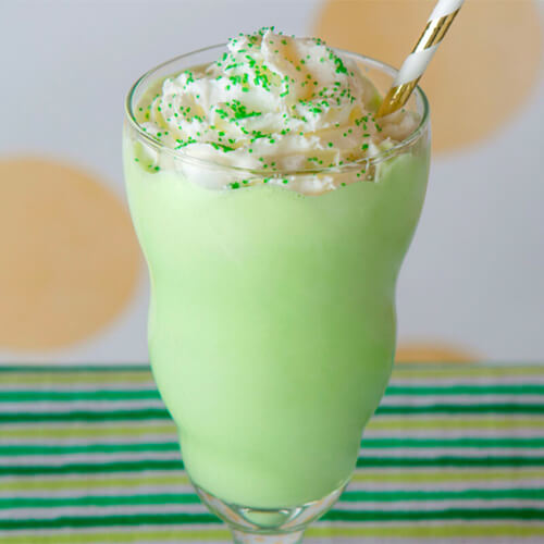 Luck of the Irish milkshake